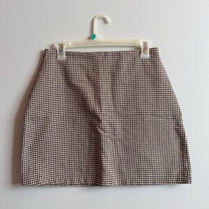 Classic Houndstooth Skirt (S-M)